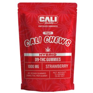 Cali Fields Vegan Cali Chew Gummies 1000MG-40CT
